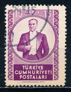 Turkey #1066 Single Used