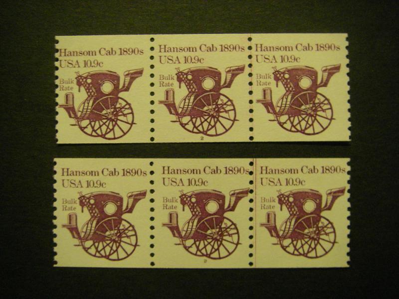 Scott 1904, 10.9c Hansom Cab, PNC3 #2, Displaced Transfer