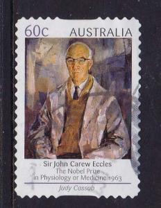 Australia 2012- Nobel Prize Winners Sir J Eccles 60c used