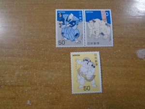 Japan  #  1335-37  MNH