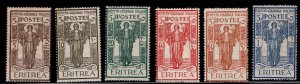 Eritrea Scott B11-B16 MNH** Peace semi-postal set