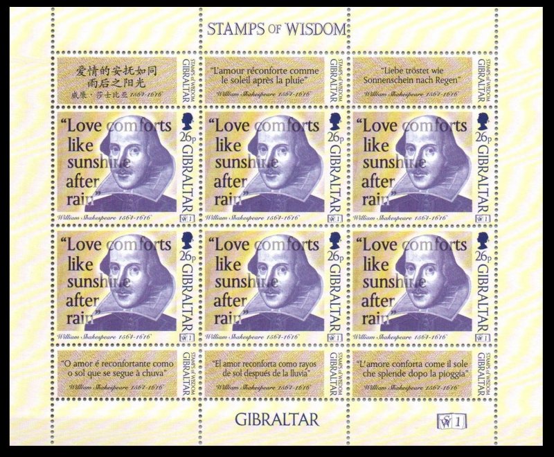 Gibraltar # 770 - 773 MNH