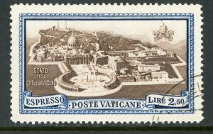 Vatican 1933 Special Delivery Scott #E4 VFU F253