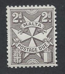 MALTA SC# J14 VF MNH 1925