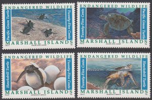 Marshall Islands 377-380 MNH CV $3.20