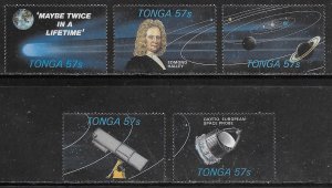 Tonga Scott #'s 617a-e MNH