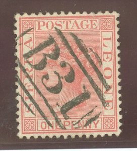 Sierra Leone #23a Used Single (Queen)