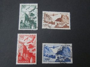 French Algeria 1949 Sc C8-11 set FU