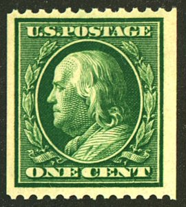 U.S. #385 MINT OG LH
