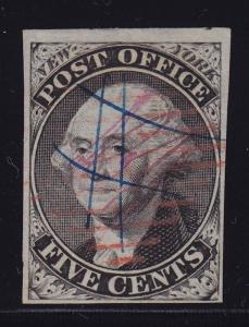 9X1 VF used neat cancel good margins with nice color cv $ 500 ! see pic !