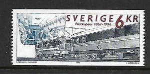 SWEDEN 2163 MNH END OF RAILWAY MAIL SORTING