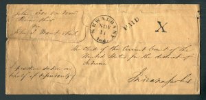 1849 New Albany, Indiana to Indianapolis, Indiana