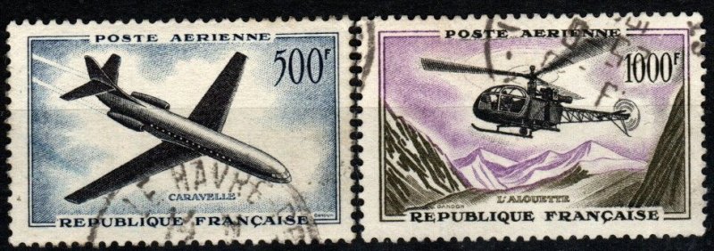 France #C35-6 F-VF Used CV $22.00 (X6886)