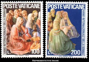 Vatican City Scott 588-589 Mint never hinged.