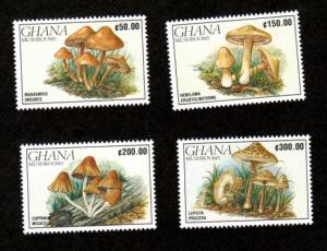 Ghana # 1240,1243-1245 Mint NH!