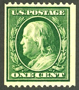 U.S. #348 MINT OG HR