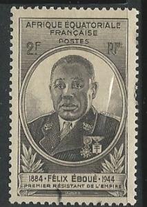 French Equatorial Africa  + Scott # 156 - MH