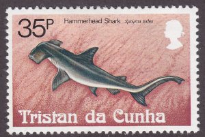 Tristan Da Cunha 305 Hammerhead Shark 1982