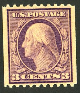 U.S. #489 MINT OG LH