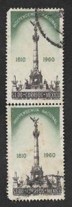 SE)1960 MEXICO 150° ANNIVERSARY OF NATIONAL INDEPENDENCE, MONUMENT