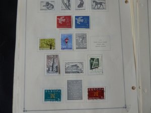 Luxemburg 1874-1966 Stamp Collection on Scott International Stamp Album pages