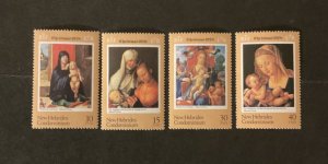 Stamps British New Hebrides Scott #259-62 never hinged