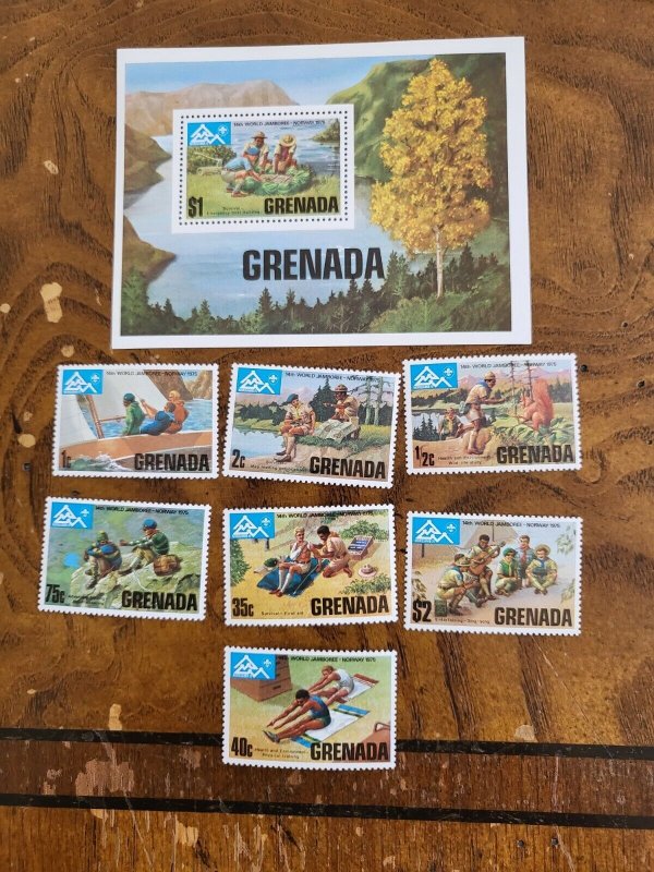 Stamps Grenada Scott #644-51 nh