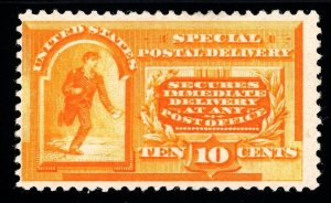 USAstamps Unused FVF US 1893 Special Delivery Scott E3 OG MVLH SCV $300