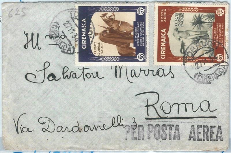 71609 - ITALY COLONIES: CYRENAICA - AIRMAIL ENVELOPE 1934-