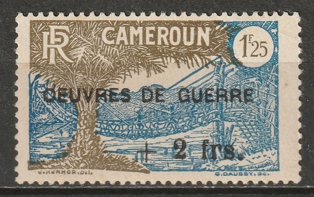 Cameroun 1940 Sc B7 Yt 233 MNH** toning