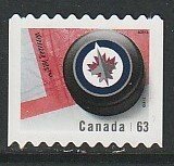 2013 Canada - Sc 2667ii - MNH VF - 1 single - Canadian NHL - Winnipeg Jets