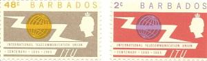 Barbados 265-66 MNH