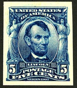 U.S. #315 MINT NG TINY THIN