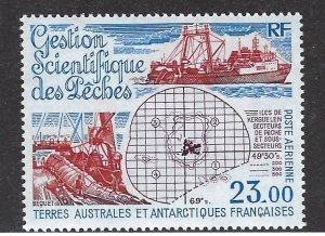 French FSAT SC C129 MNH VF SCV$10.00....Bargain in Demand!