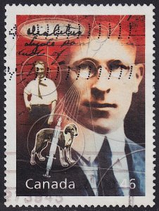 Canada - 2000 - Scott #1822a - used - Millennium Banting