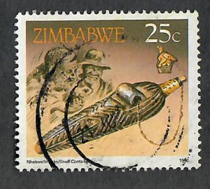 Zimbabwe #623 used single