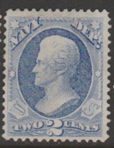 U.S. Scott #O36 Jackson - Navy Dept - Official Stamp - Mint Single