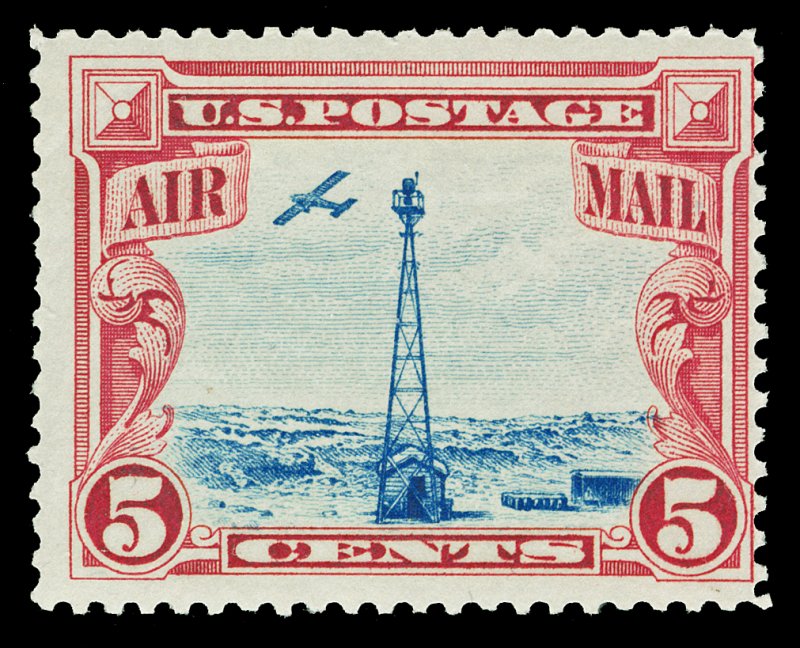 Scott C11 5c Airmail Mint Fine OG LH Cat $5.50