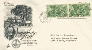 Theodore Roosevelt Sagamore Hill FDC Artcraft cachet !#2