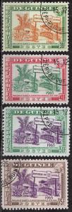 Guinea Scott # 372-375 - Used