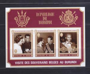 Burundi C142a Set MNH Royalty
