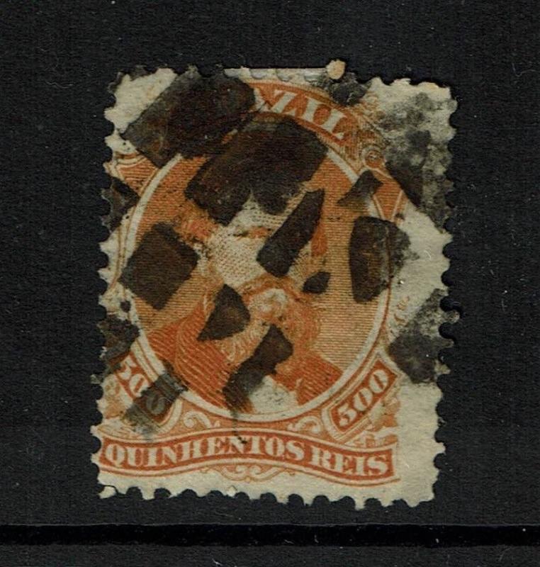 Brazil SC# 60, Used, Hinge Remnant - S58