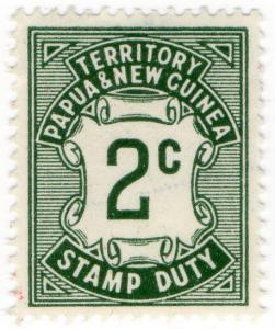 (I.B) Papua New Guinea Revenue : Stamp Duty 2c