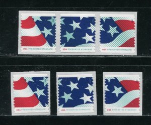 4961 - 4963 Strip and All 3 Single Presorted Stamps MNH 2015