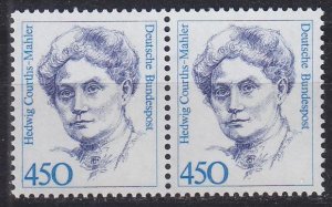 GERMANY BUND [1992] MiNr 1614 2er ( **/mnh ) Berühmte Frauen