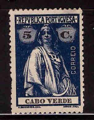 Cape Verde Scott 150 MH* Ceres stamp