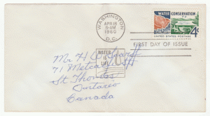 USA First Day Cover # 1150 - Water Conservation