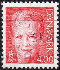 Denmark 1115 - Used - 4k Queen Margrethe II (2000) (cv $0.80) (1)