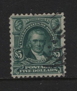 313 Key stamp VF-XF used face free cancel with rich color cv $ 750 ! see pic !