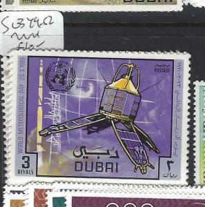 DUBAI   (P1404B)   SPACE  SG 349-352   MNH